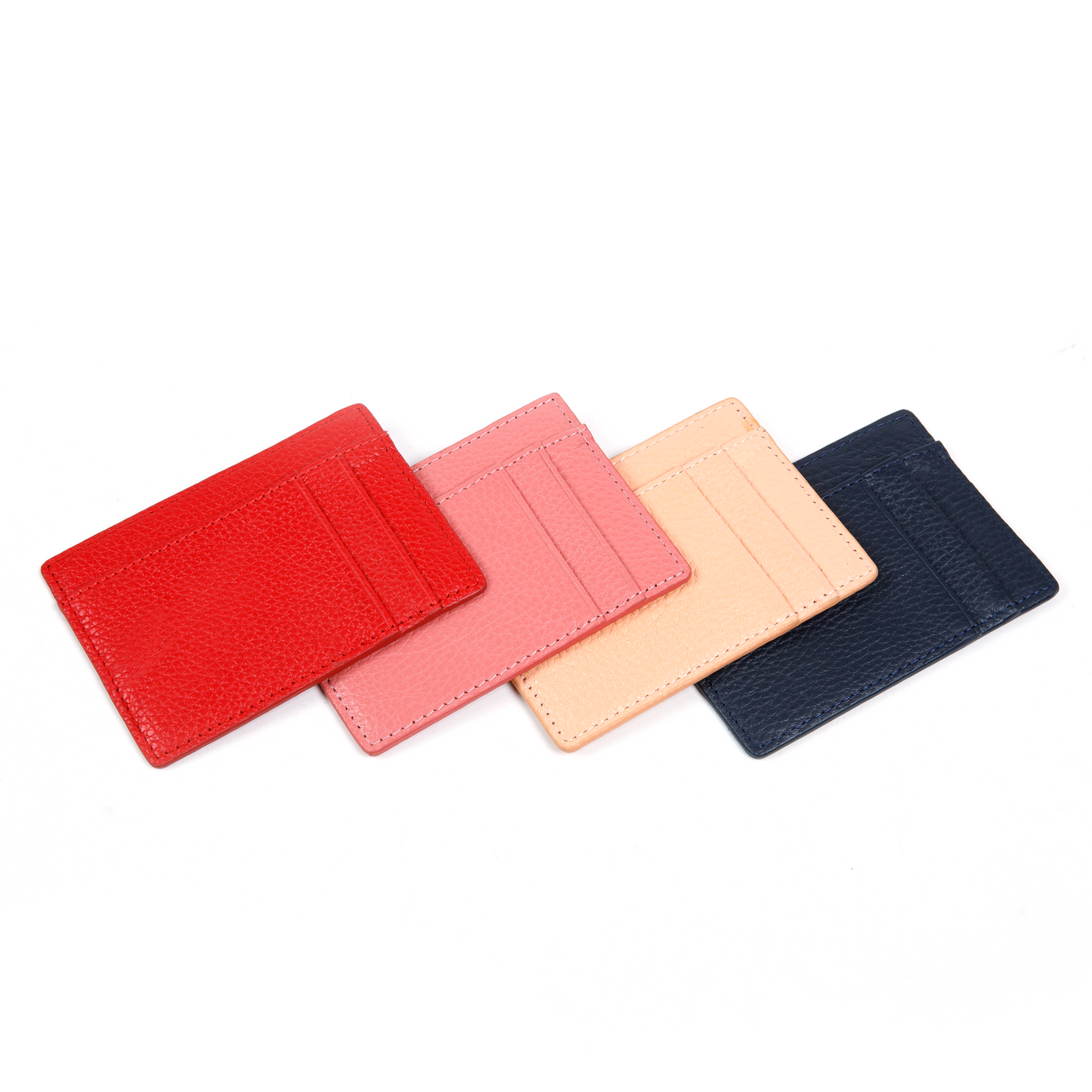 Leather Credit Card Holder, 4 colors.