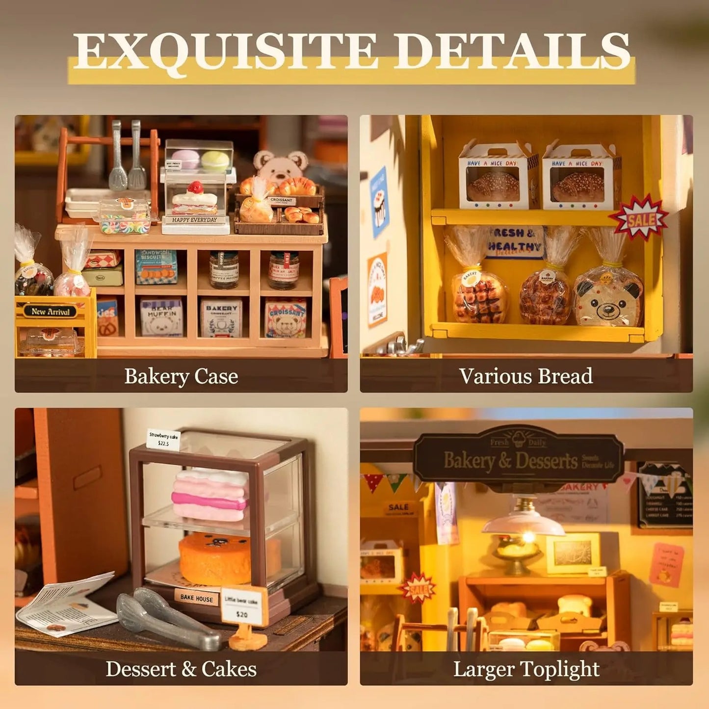 Becka's Baking House Dollhouse Model DG161